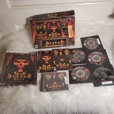 DIABLO II Battle Chest PC CD - Includes Diablo I w/ Keys & Manuals+xtras