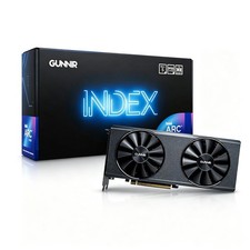GUNNIR Intel Arc A580 Index 8GB GDDR6 ATX PCIe 4.0 XeSS Graphics Card AI Render