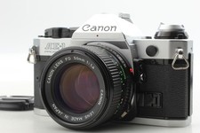  Near MINT Canon AE-1 Program 35mm Film Camera New FD 50mm f1.4 Lens From JAPAN
