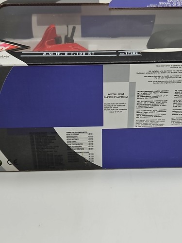 GUILOY BMW R1100 RT MOTORRAD 17282 ROT NEU IM KARTON DIECAST 1/10 - Bild 15 von 16
