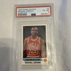 Panini 1990 Sticker Michael Jordan NBA All-Star #G PSA 6 Graded Card