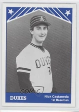 1983 TCMA Alexandria Dukes Nick Castaneda #5 0q3