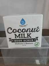 100 Natural Coconut Milk Body Scrub 14oz