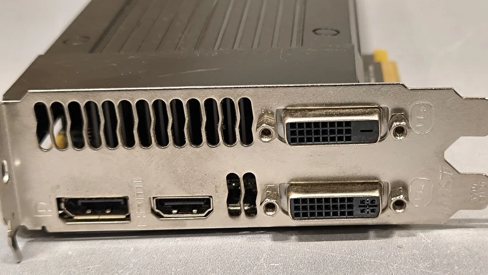 MSI N670GTX PM2D2GD5/OC Graphics Card - Used, Working - Image 4 of 4