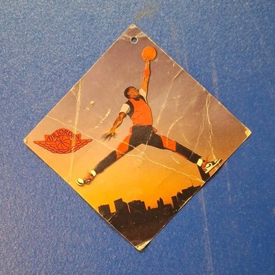 Nike Air Jordan 1980s Original Hang Tag Basketball Collectible | eBay