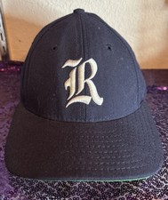 Vintage Lagacy Made In USA Navy Blue LR 7 1/4 Ball Cap