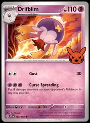 Drifblim 090/198 Trick or Trade 2023 Uncommon