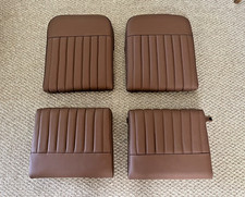 Aeronca 7 Series,  4 Leather Cushion Champ Set, Retro!