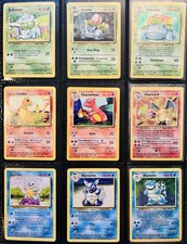 pokemon 1st edition base set card list PSA 9 MINT Top 15 Pokemon cards from