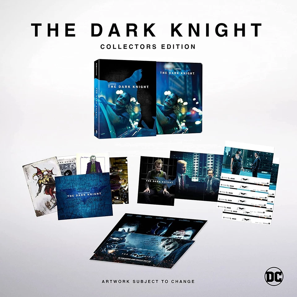 DARK KNIGHT TRILOGY ULTIMATE 4K UHD BLURAY STEELBOOK COLLECTOR EDITIONS *SEALED* - Image 4 of 4