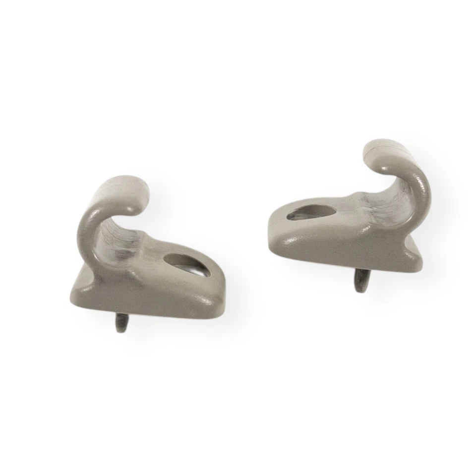 1991-1999 Nissan Sentra Sun Visor Mount Clip Hook Pair Set - Image 3 of 4