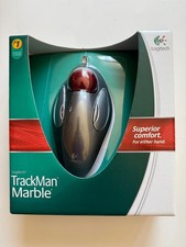 Logitech Trackman Marble Trackball Maus, Teilenummer 910-000806