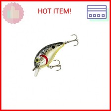 BANDIT LURES Crank 100-Series 2-Inch Splatter Back 2 to 5-Feet Deep Bait, Pearl,