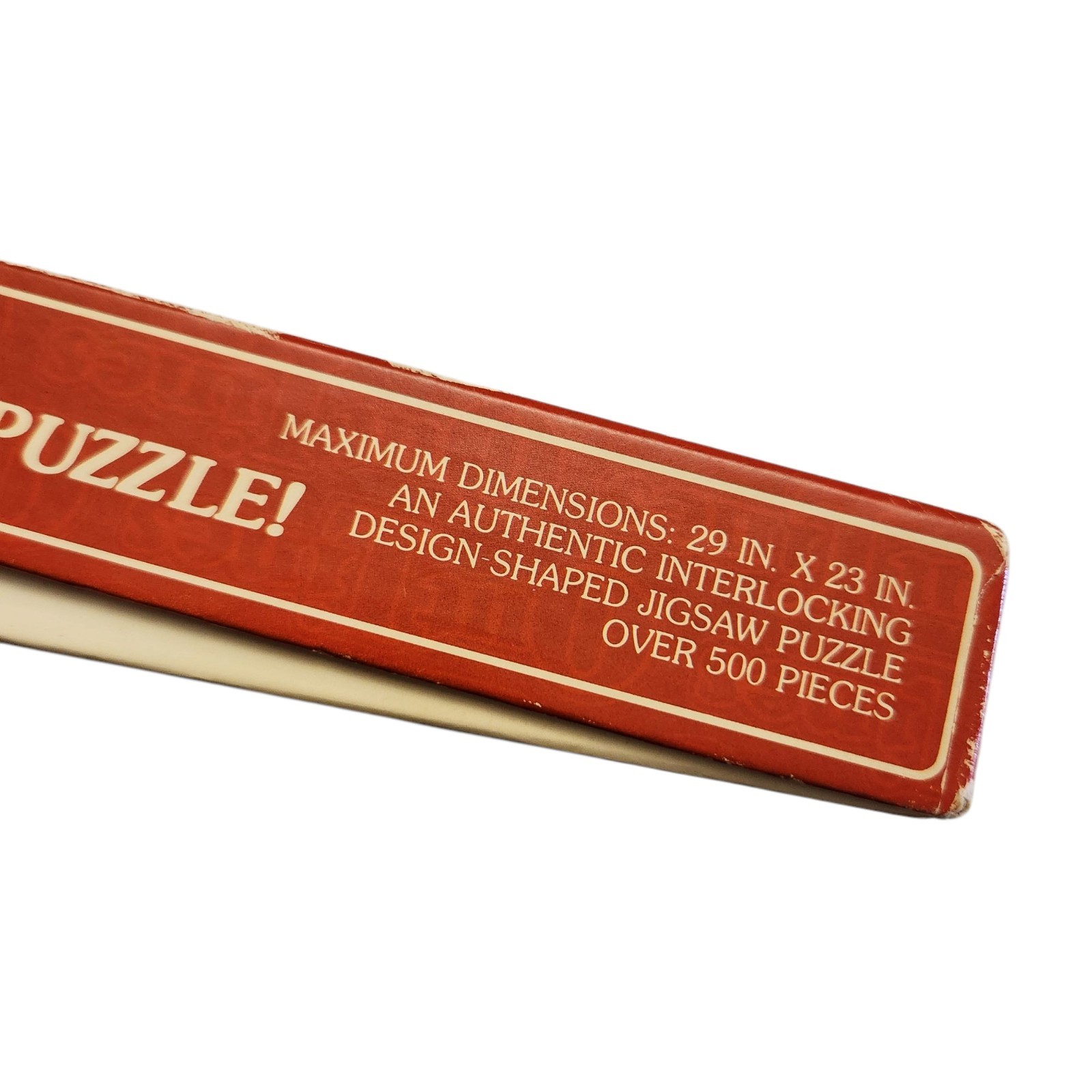 1981 Sleigh Ride An Ornament Shaped Puzzle Hallmark Puzzle