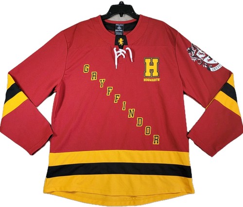 Harry Potter Jersey Gryffindor Quidditch Hockey Box Lunch Mens Medium Hogwarts