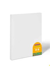 6pk 8"x10" Canvas Boards - Mondo Llama : Art Canvases for Painting, White Paint