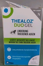 Thealoz Duo Gel Eye Drops 30 Single-Dose Vials Exp 08/2028 Damaged Box