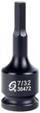 3/8 Inch Drive 7/32 Hex Impact Socket