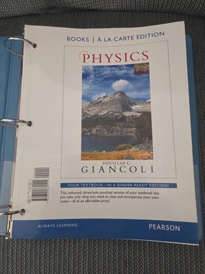 Physics: Principles with Applications 7th a la Carte Edition by Douglas Giancoli