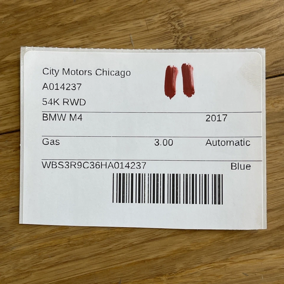 BMW M2 M3 M4 2012-2021 3,0 L motor pistón y varilla de conexión 54 k millas OEM Foto 2 de 4