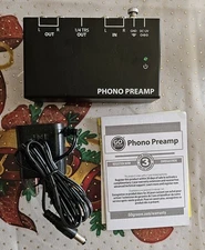 Go Groove Phono Turntable Preamp Pro with RCA DIN Connection