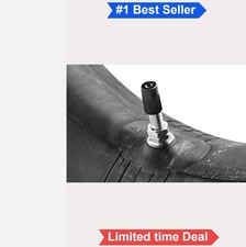 Motorcycle Inner Tube 70/100-17 Heavy Duty Rubber Schrader Valve 45mm Durable