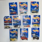 hot wheels lot Of 10Vintage From The 90s  Trucks 482 100 201 425 147 336 487 333