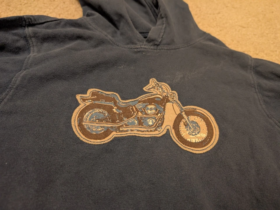 Boys Gymboree Long Sleeve Sweaters Size 6 Doggy Motorcycle - Image 2 of 3