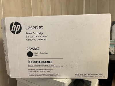 HP CF258X Genuine 58X LaserJet M404 M406 MFP M428 (CF258XC) open box open pk