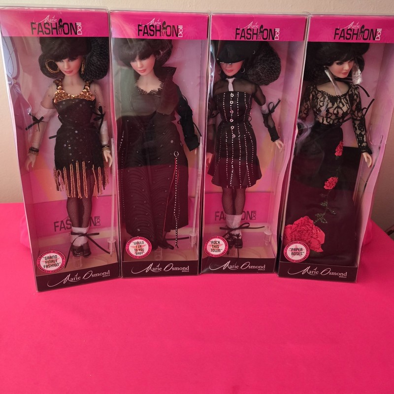 Lot Of 4 Marie Osmond Fashion Dolls NIB 2009