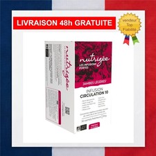 Infusion Circulation Bio 30 Sachets Jambes Légères Drainage Détox Vigne Rouge