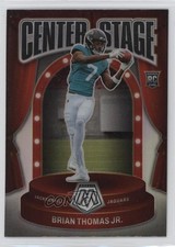 2024 Panini Mosaic Center Stage Silver Prizm Brian Thomas Jr #4 0ud4