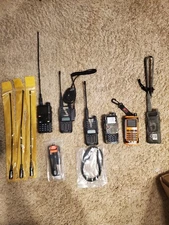 Two Way FRS/GMRS/Ham Radio Lot:  Baofeng UV-5R, 9 Gmrs, Pro and Accessories!