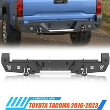 Powder Coated Steel Rear Bumper W Led Lights For Toyota Tacoma Sr5 Extended Cab Powder Coated Steel Rear Bumper W Led Lights For Toyota Tacoma Sr5 Extended Cab