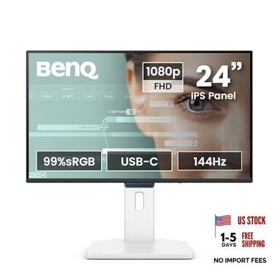 GW2490TC 23.8'' IPS Computer Montior, 1080P FHD, 144Hz, Height and Tilt