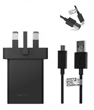 SONY MAIN CHARGER OR MICRO USB CABLE FOR XPERIA Z Z1 Z1 MINI Z2 TABLET Z4 TABLET