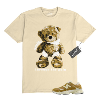 9060 Great Plains Calcium Linen Wheat Coconut Milk T Shirt to Match SMILE