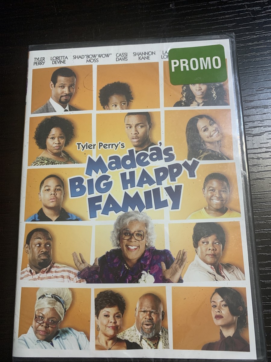 Tyler Perry's Madea's Big Happy Family (DVD) NEW Authentic US
