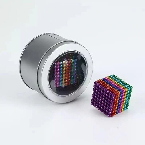 216x Magnet 5mm Kugeln Streskiller Anti Stress Geschenkidee Büro Technik Gadget - Bild 12 von 14