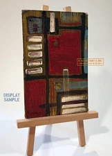 Abstract Brickwork or Translation 2022 C Peterson * Original Painting * Mosaic