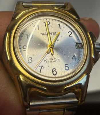 2000er MARVEL  Automatic 21Jew  37mm HAU  läuft gut Swiss