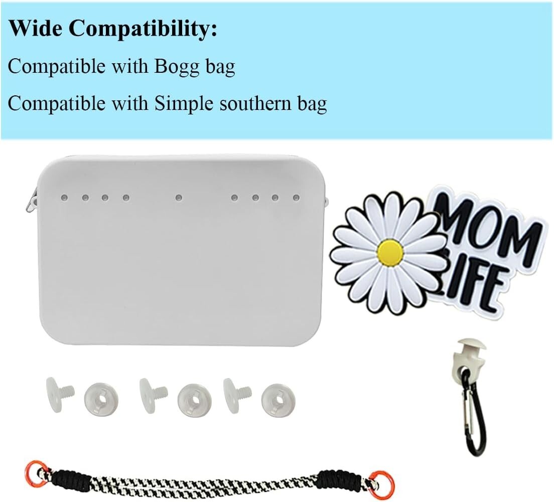 Zipper Phone Pouch with Handle for Bogg Bag Beach Accessories