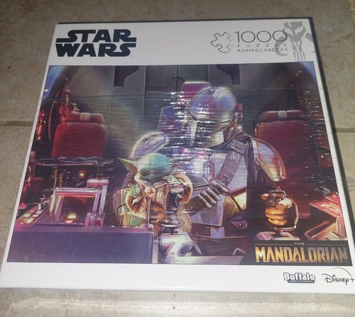 Stars Wars Mandalorian 1000 & 500 Piece Puzzles Buffallo Games & Puzzles Disney - Picture 2 of 4