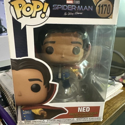 Funko POP! Marvel Ned with Cloak #1170 Spider-Man No Way Home Vinyl Figure New