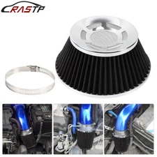 3 inch 76mm Black Inlet Cold Air Intake Air Filter Mushroom Head