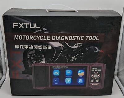 OBD2 Motorcycle Diagnostic Scanner Code Reader Fit for Honda Yamaha Kawasaki Etc