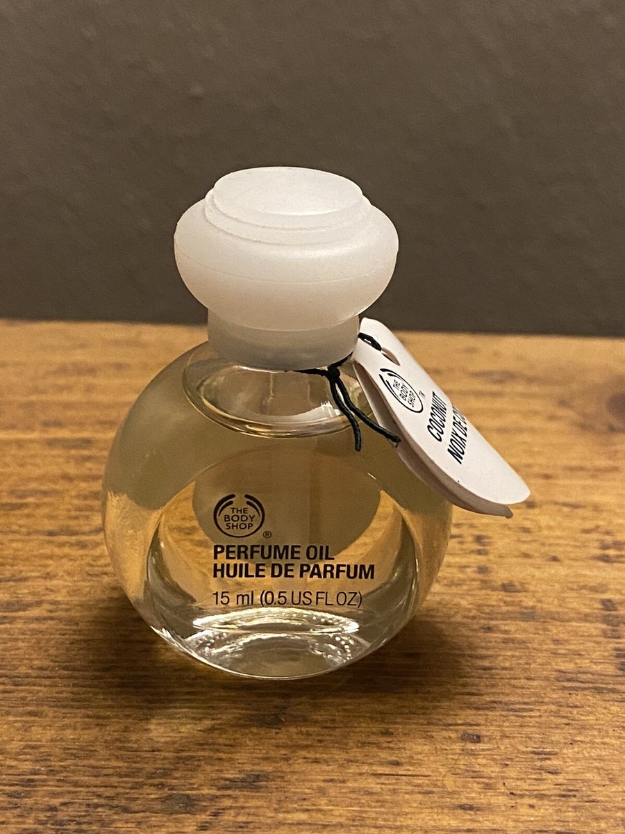 The Body Shop Rare Discontinued Perfume Oil Coconut New UK