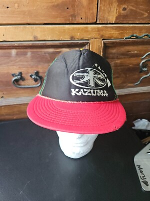 帽子 kazuma DOUBLE PORTION SUPPLY. KAZUMA RED, GREEN, BLACK ONE SIZE SNAP BACK