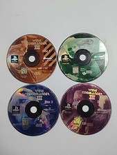 Wing Commander IV: The Price of Freedom Sony PlayStation 1, 1997 4 Discs Tested