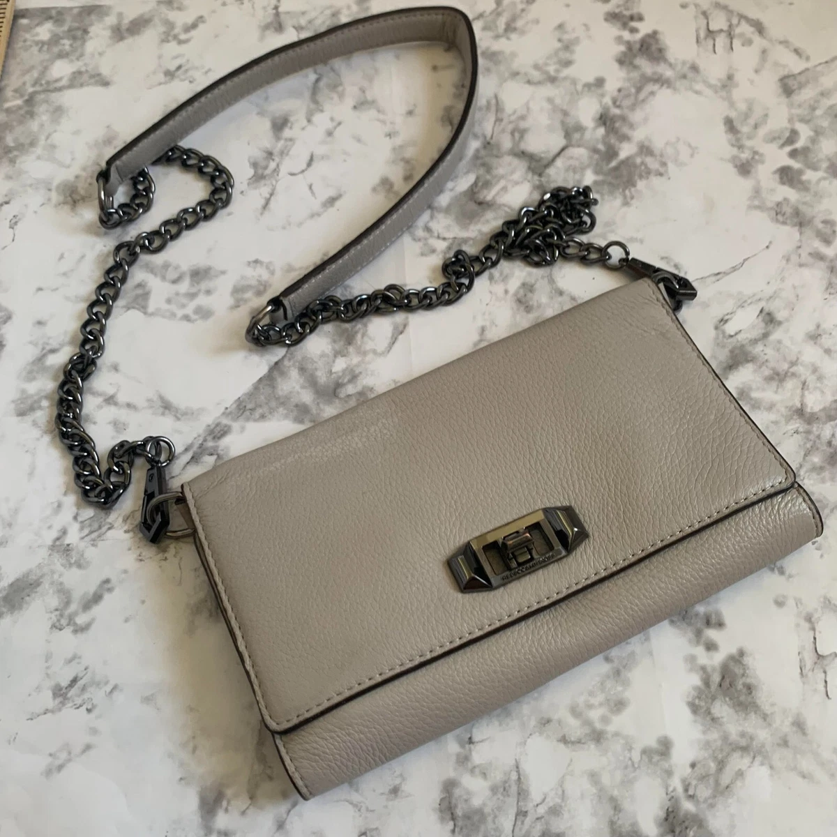 Rebecca minkoff sales grey purse